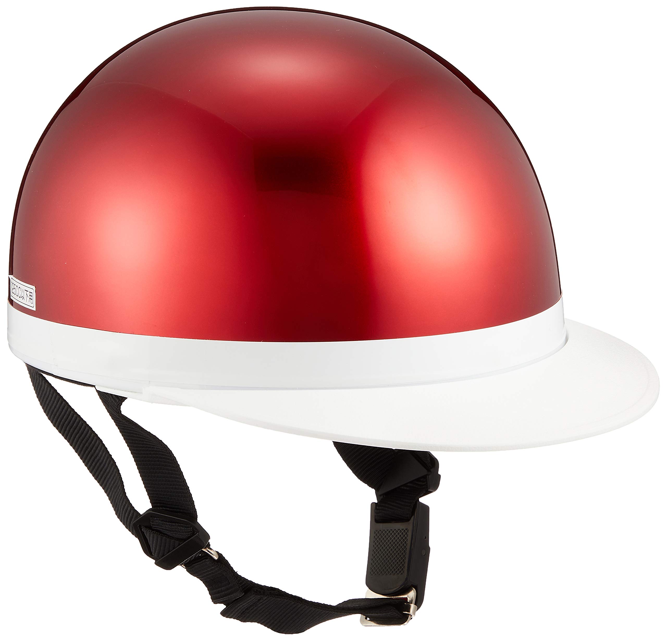 

Центр запчастей для велосипедов Шлем Полубелый Козырек Конфетно-красный Универсальный размер (Окружность головы 57см~59см) 7105