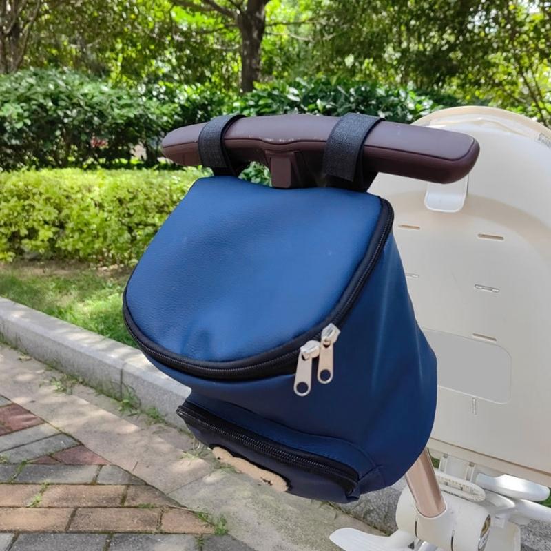 Multifunction Strollers Accessory Pouches Baby Gear Bag Strollers Hanging Bag Convenient Strollers Hook On Carryal for Outdoor