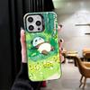 Cute Cartoon Panda Shockproof Phone Case for iPhone 17 Air 16 16E 15 Pro Max 14 Plus 13 Mini 12 Back Cover Anti Fall Fundas