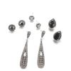 Women Summer Fashion Crystal Bohemian Earring Stud Earrings Boucle D'oreille Jewelry Dazzling Cubic Zirconia Opal Brincos Gifts