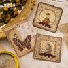 30 pcs Vintage ledger lace Decorative paper Creativity Decorative Diary Album Scrapbooking Background paper