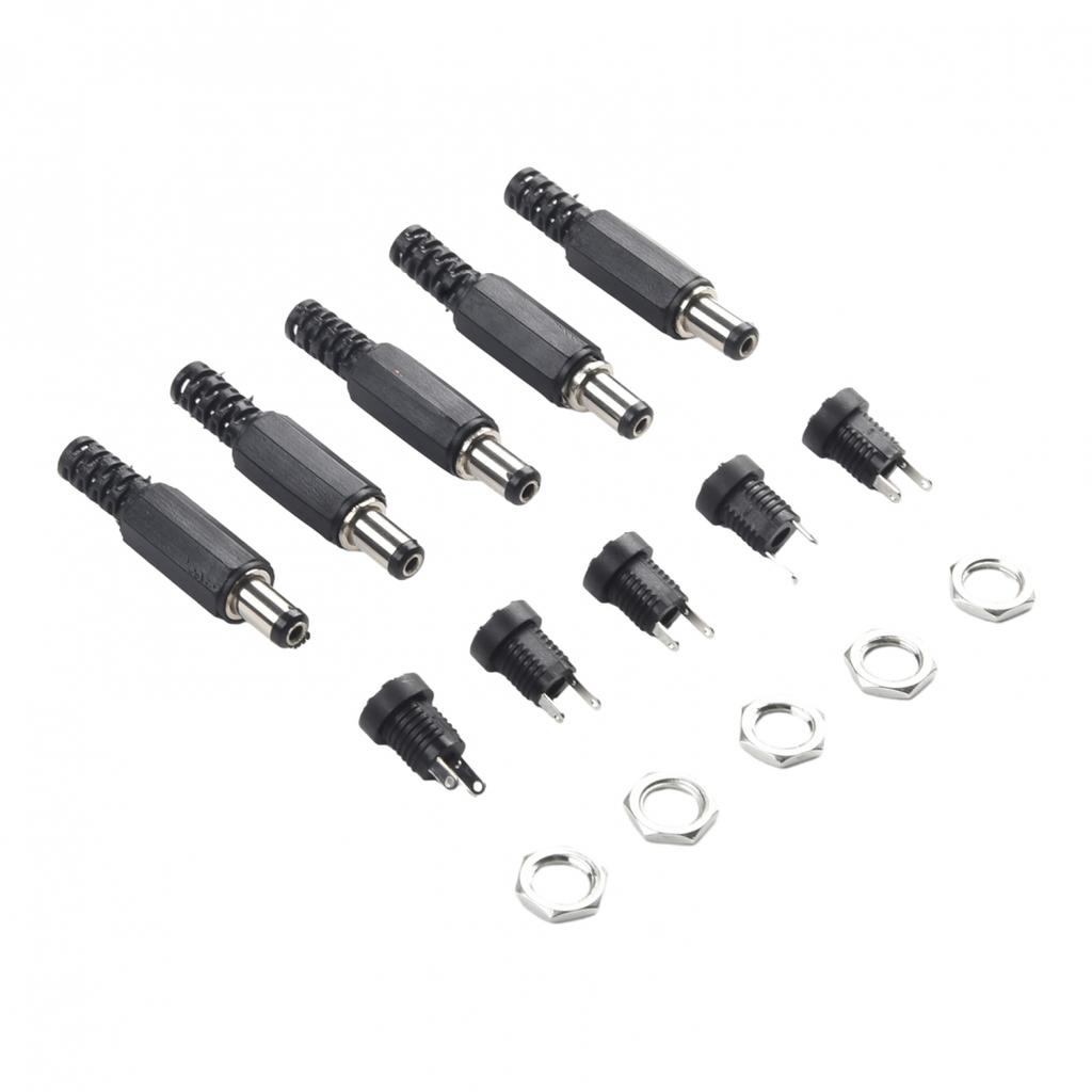 DC 12V Adapter DC Power Connector DC Bus Male & Female Power Outlet