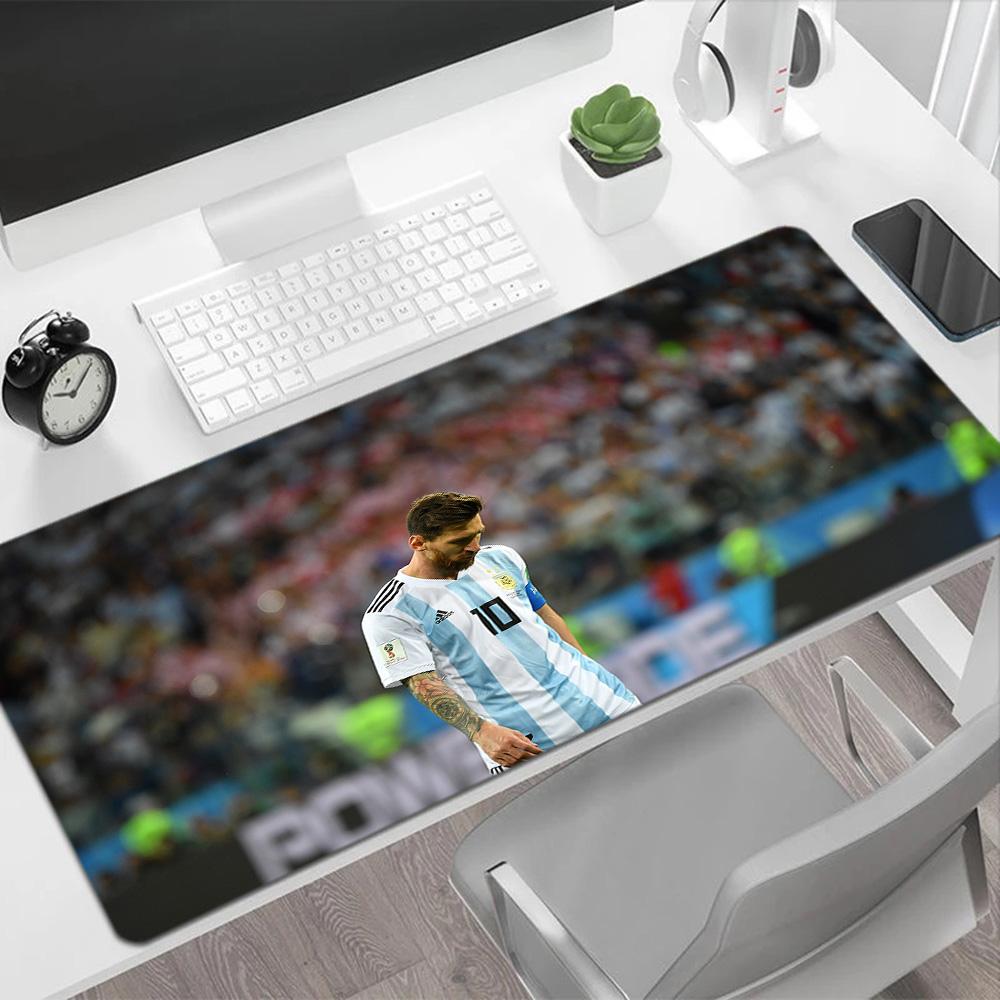 Inter Milan Legend Large Mouse Pad Gamer Mousepad Desktop Mouse Pad Non-Slip Rubber Base Office Desk Accessory