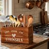 Large Capacity Utensil Storage Box Space Saving Tableware Storage Rack  Restaurant