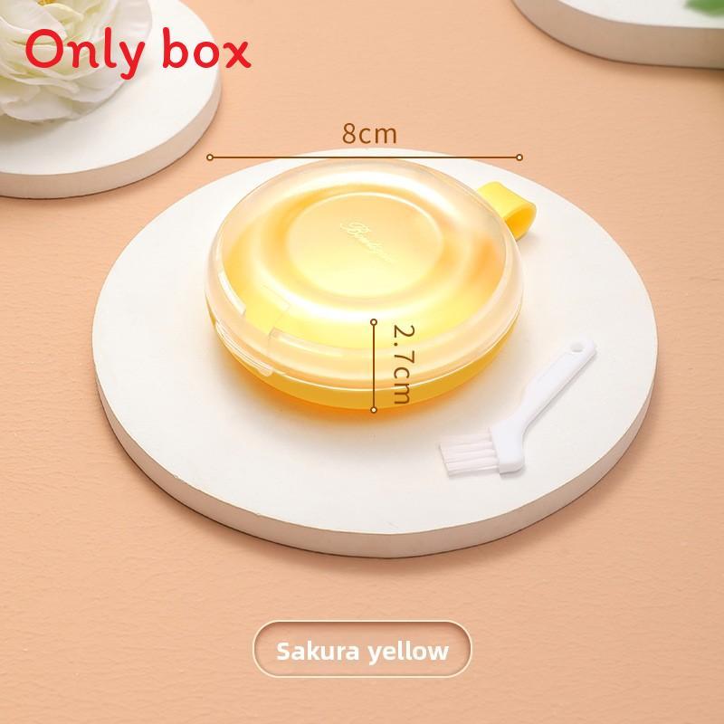 Abs Material Orthodontic Retainer Storage Box With Cover For Home And Travel Use