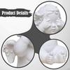 Angel Statue Resin Sculpture Decoration Retro Nordic Style Desktop Ornament for Living Room