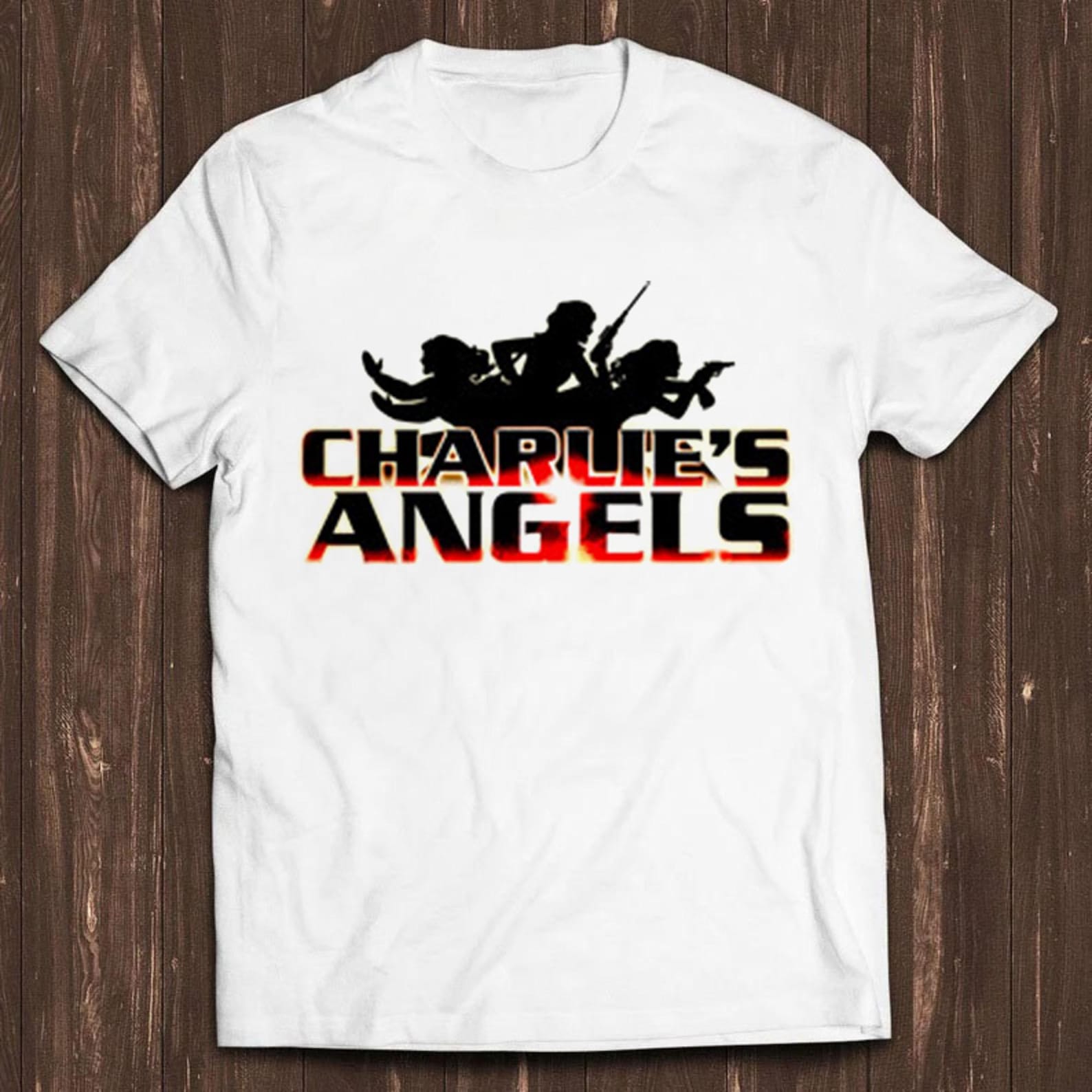 Charlie s Angels Inspired Parody Cult Cool Gift Tee T Shirt C264 3XL