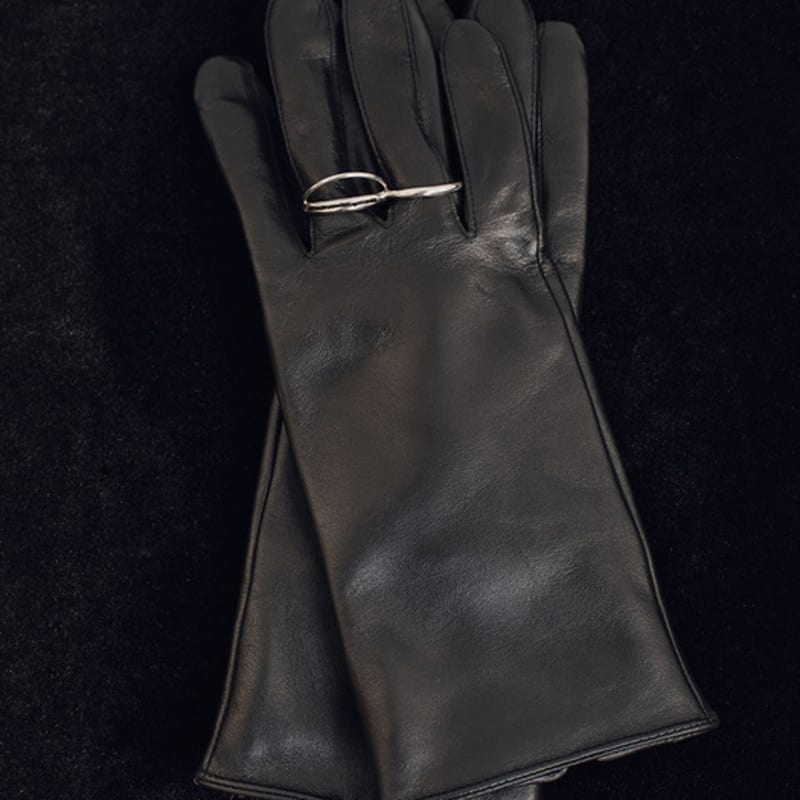 

ae ПЕРЧАТКИ ИЗ ОВЧИНЫ [ЧЕРНЫЕ] BLACK