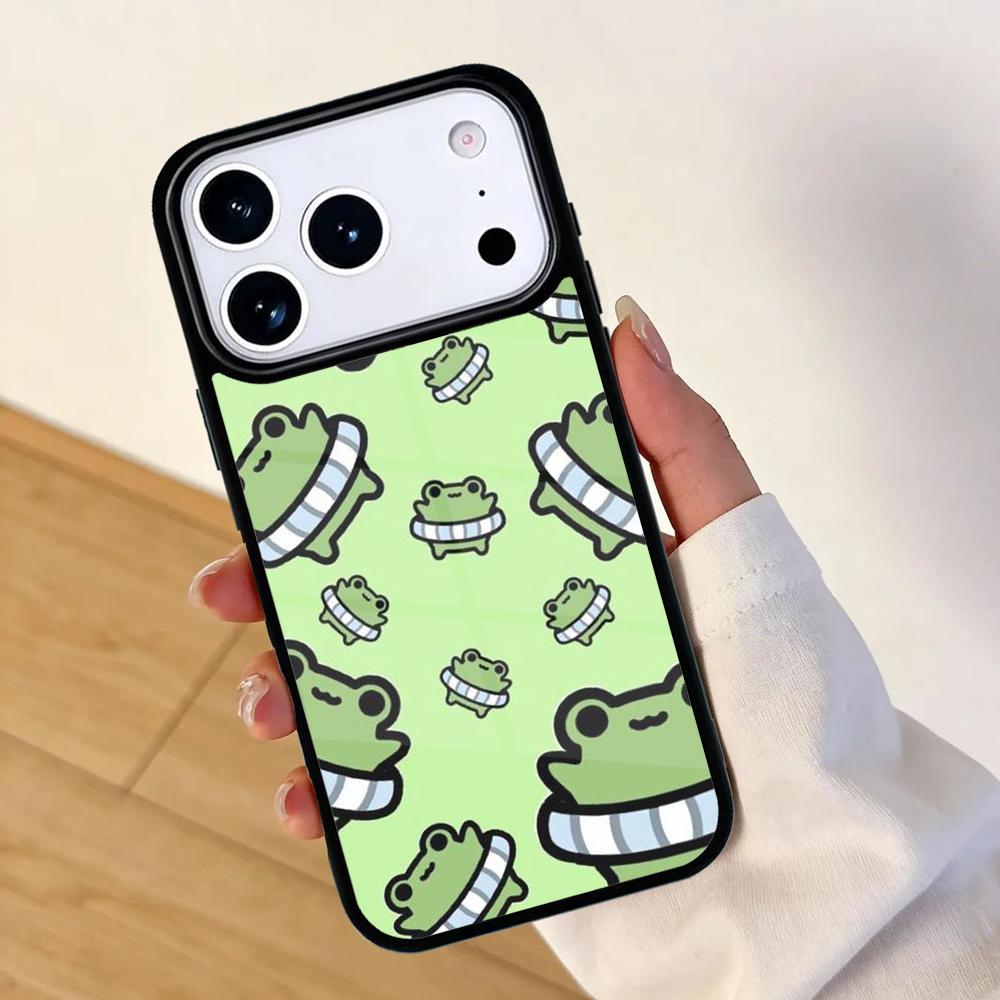 Custodia per Telefono Cellulare Animali Rana per IPhone 17 AIR 16pro Max 15 14 13 12 11 Copertura Bumper