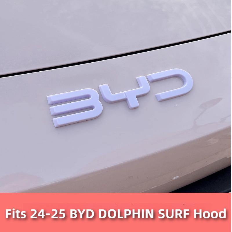 

For BYD Seagull DOLPHIN SURF ATTO 1 Colored Letter Stickers Front Rear Logo Pink Modified Body Exterior Decoration Fit Seagull