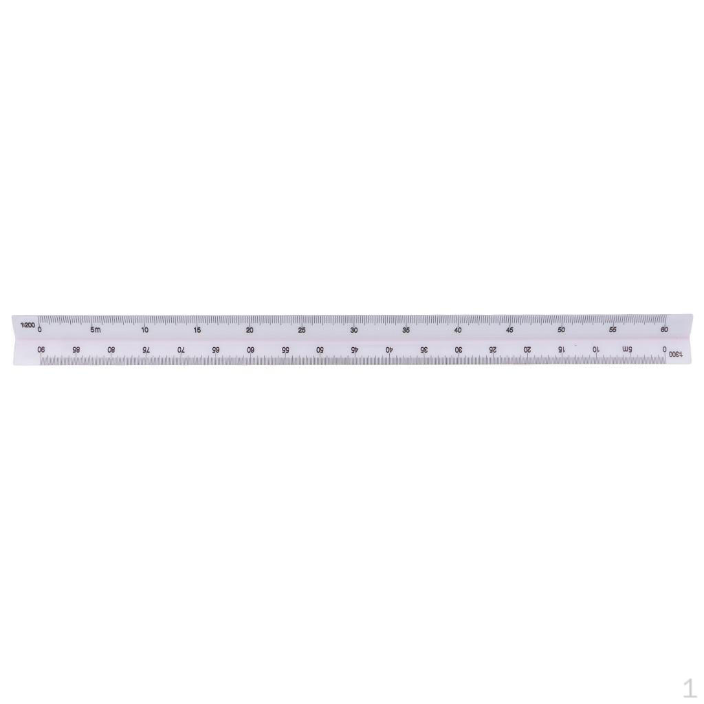 Multi Triangle Scales Ruler Scale Measuring Tools