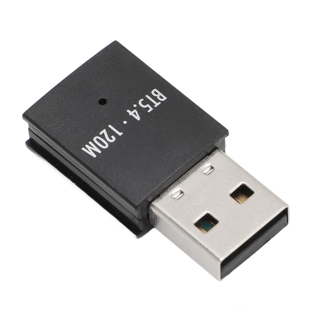 USB Bluetooth Adapter 120m Drahtloser USB Bluetooth 5.4 Empfänger und Sender für Tastatur Mäuse