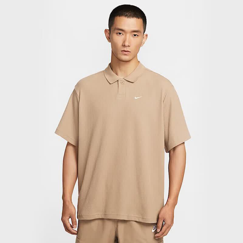 Nike Men s Sport Casual Short Sleeve Polo Shirt IF0377-247 L хаки