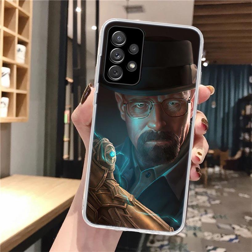 

Breaking Bad WalterWhite Silicon Phone Case For Samsung Galaxy Note 20 Ultra 9 8 10 Pro S10 Lite S9 Plus S8 + S7 Edge Cover Fund Samsung Note 10 Lite