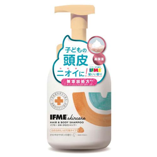 

IFME Skincare Baby Shampoo, Kids Full Body Foaming Body Wash, Moisturizing Baby Soap, Additive-Free for Babies, Newborns, and Kids (400ml Bottle)