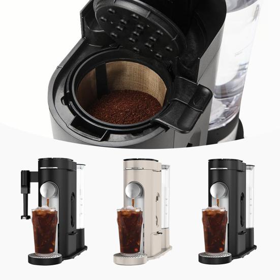 Reusable Stainless Steel Coffee Filter for Ninja Fits PB051 PB040 PB041ST 120-Mesh Fine Replacement for Pods And Grounds Eco-Friendly Coffee