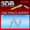 Bass Lure 3DB Pencil Popper Floating 110mm Prism Shad YO-ZURI Color