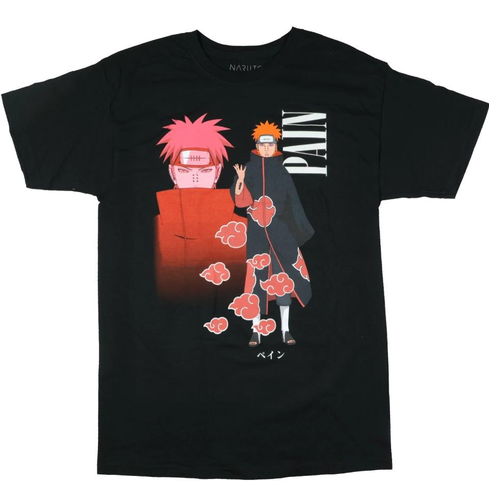 

Naruto Pain Akatsuki T-Shirt Vintage Japanese Anime Graphic Streetwear M
