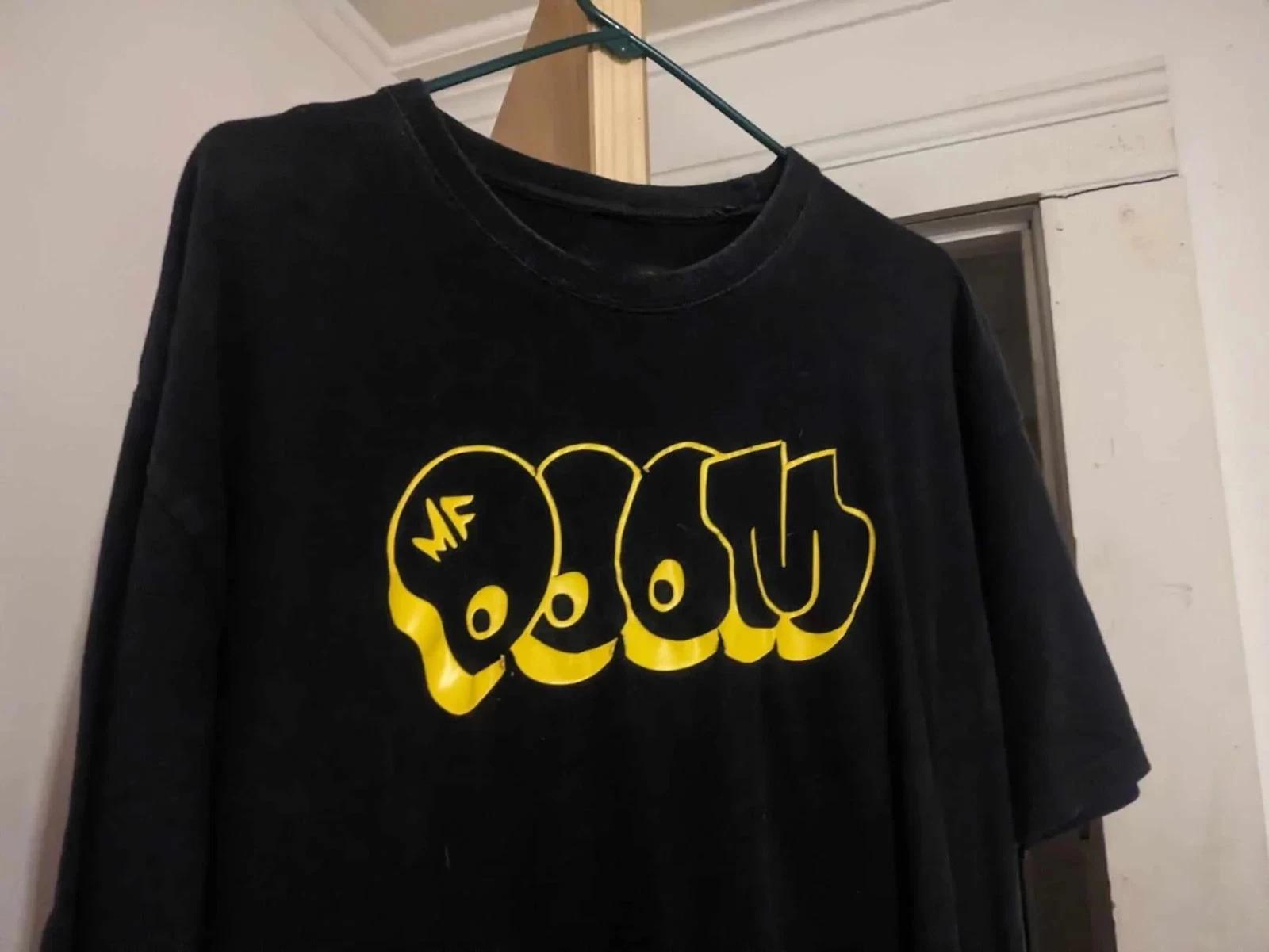 MF DOOM Logo Black Cotton All size S-5XL Unisex T-Shirt HL910 M