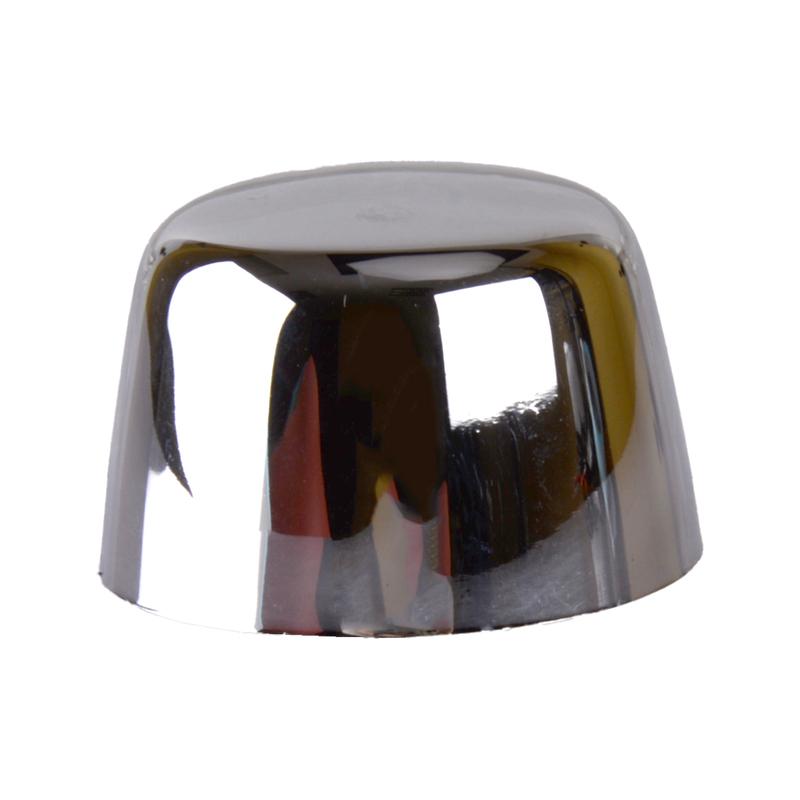 1 Pair Chrome Engine Hood Rubber Head Dot Cover Trim Decor Fit for Jeep Wrangler JK 2007-2011 2012 2013 2014 2015 2016 2017 ABS