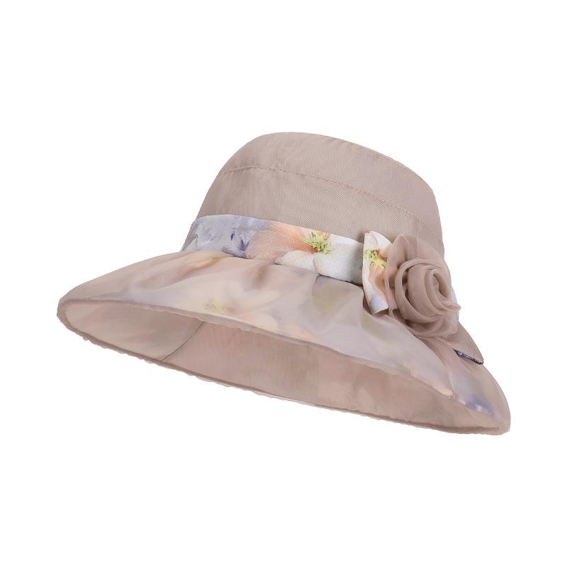 Summer outdoor sunshade hat, sun protection hat, mesh fabric sun hat, breathable wide-brimmed hat, fisherman hat