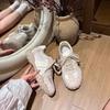 New Women's Shoes 2025 Spring Light Luxury High-end Sense Versatile Soft Sole Stepping On Shit Sense German Training Shoes Soft Sole Not Tired Feet