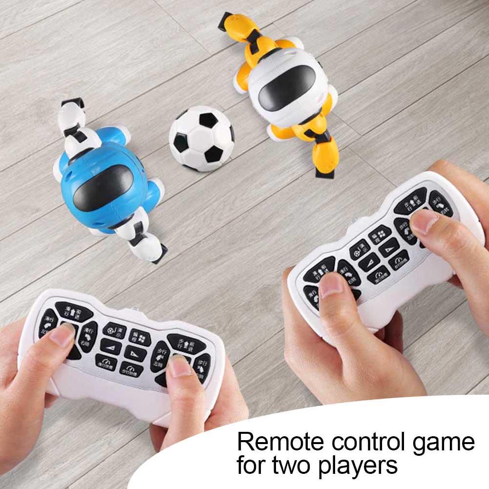 2Pc Rc Smart Football Battle Robot Toy Remote Control Robot Parent-Child Electric Toys Educational Kids Toys Boys Birthday Gifts