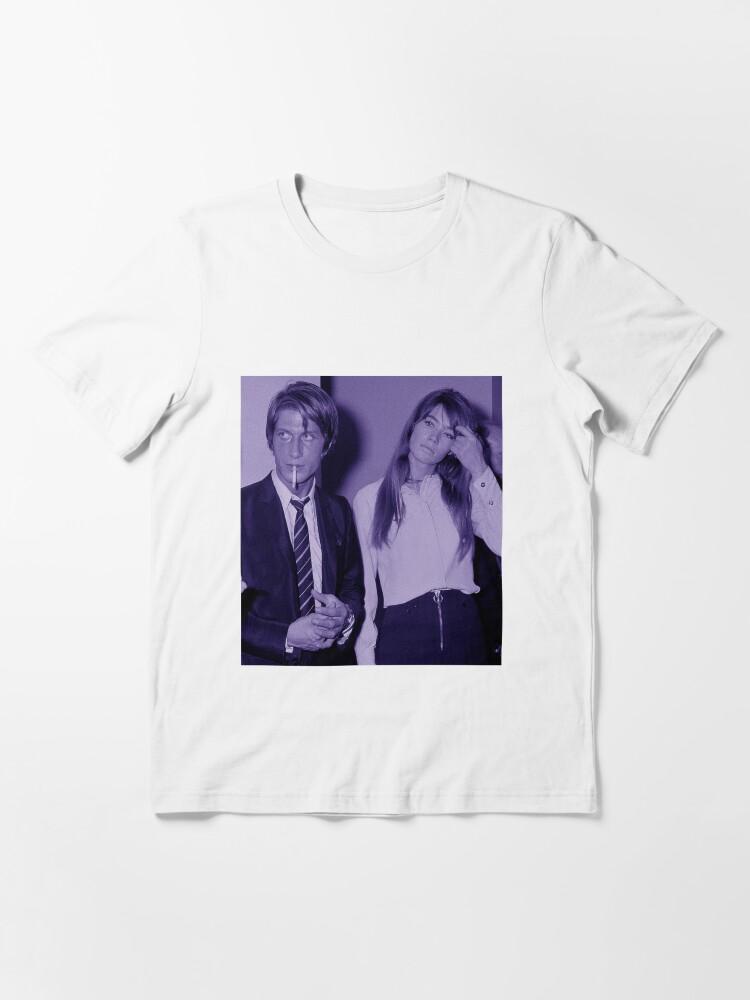 Françoise Hardy Jacques Dutronc and Françoise Hardy Violet Essential T-Shirt