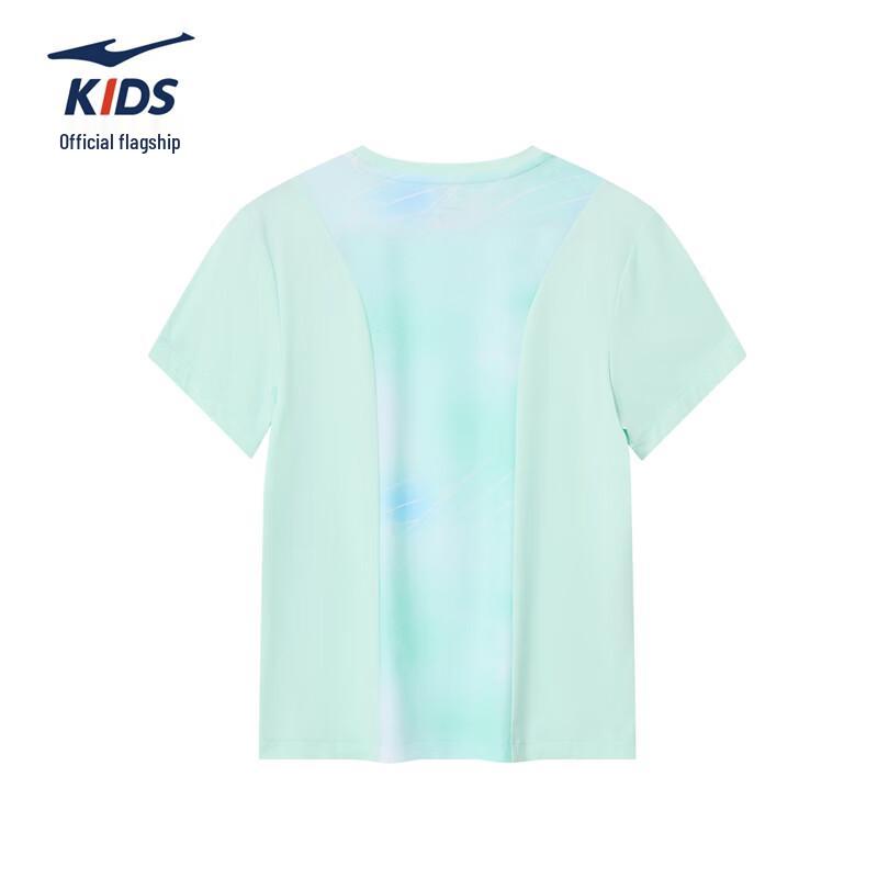 ERKE Boys' Breathable Round Neck Short Sleeve Summer T-Shirt