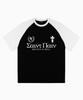 SAINTPAIN Sp Ancient Block Heavyweight Raglan Short Sleeve Tee Black