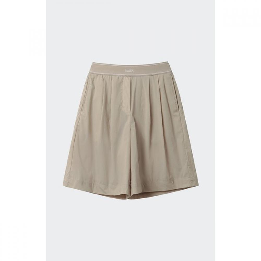 

Huit Lightweight Two Tuck Banding Shorts Htwst6j01t BK/S