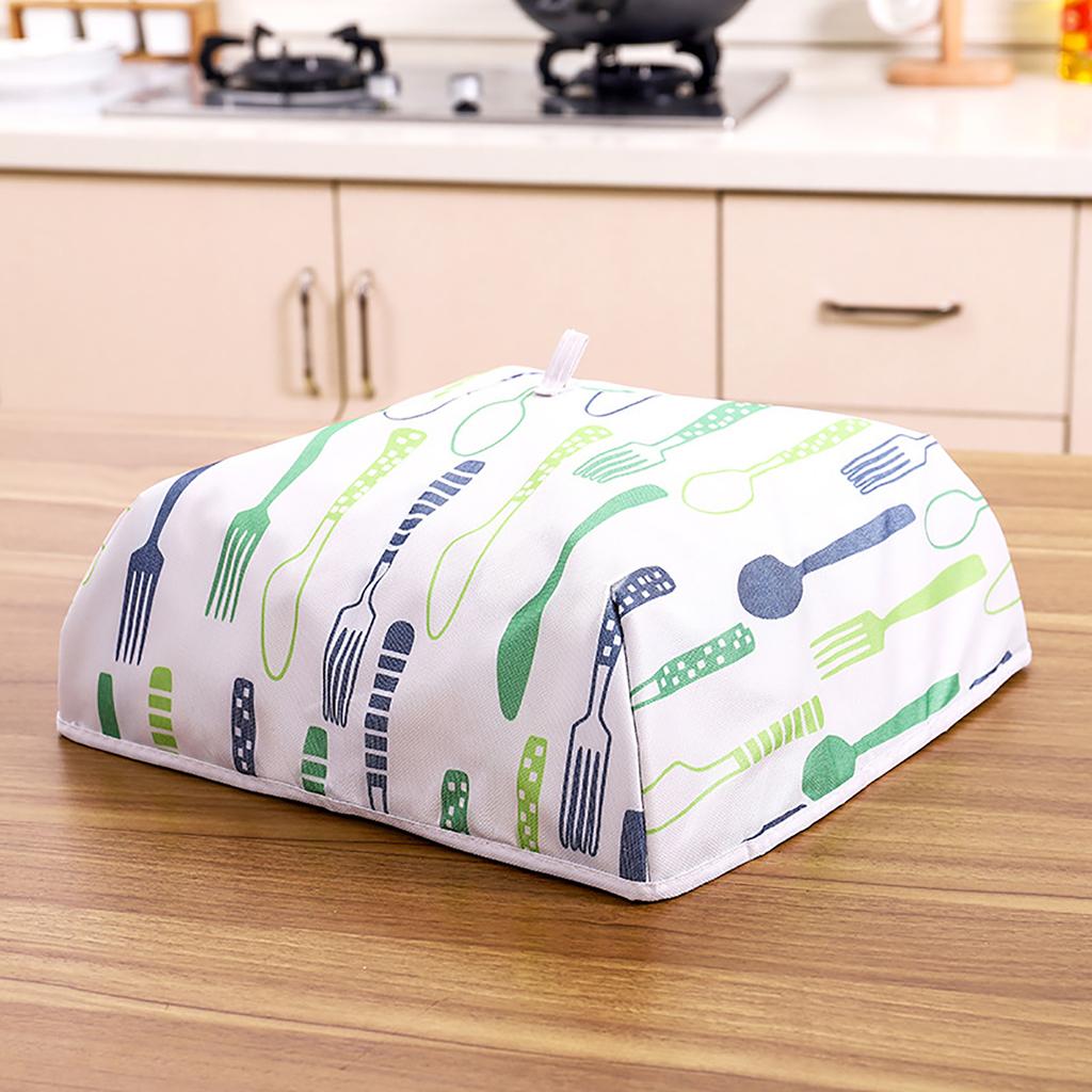 Hot Food Insulation Cover Foldable Dustproof Aluminum Foil Insulation Food Cover Tent