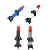 MOC Building Blocks Rocket Launcher Missile Modelling Cannonball Decoration Modification Technical Parts Compatible with Legoeds