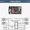 AC 70-480V Voltmeter Ammeter 2 In 1 Multimeter Voltage Current Tester Blue + Red LED Amp Dual Digital Volt Meter Gauge