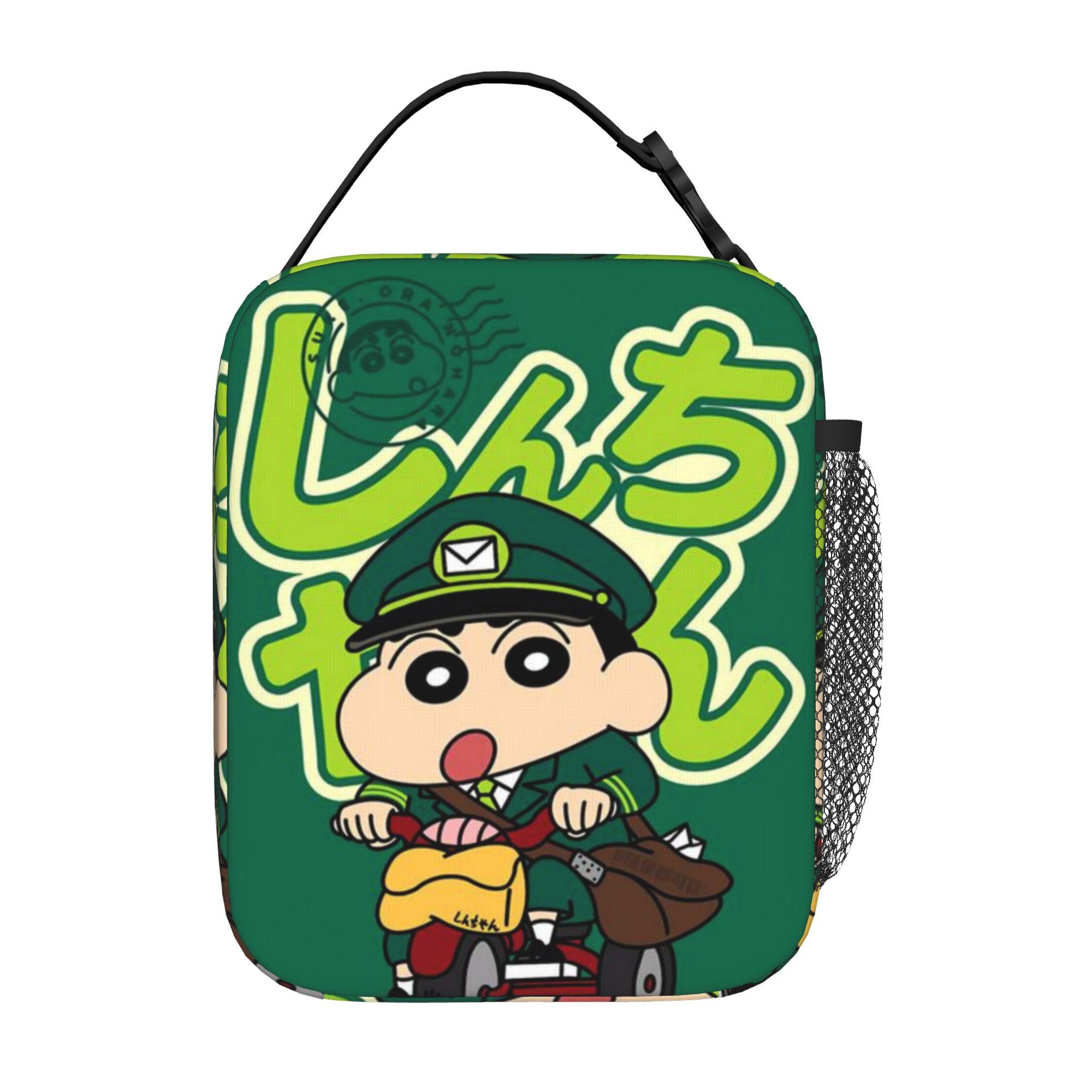 Crayon Shin-chan Storage Bag Naughty Shin Boy Large Capacity Good Quality Personalised Snack Storage Lunch Bag One Size