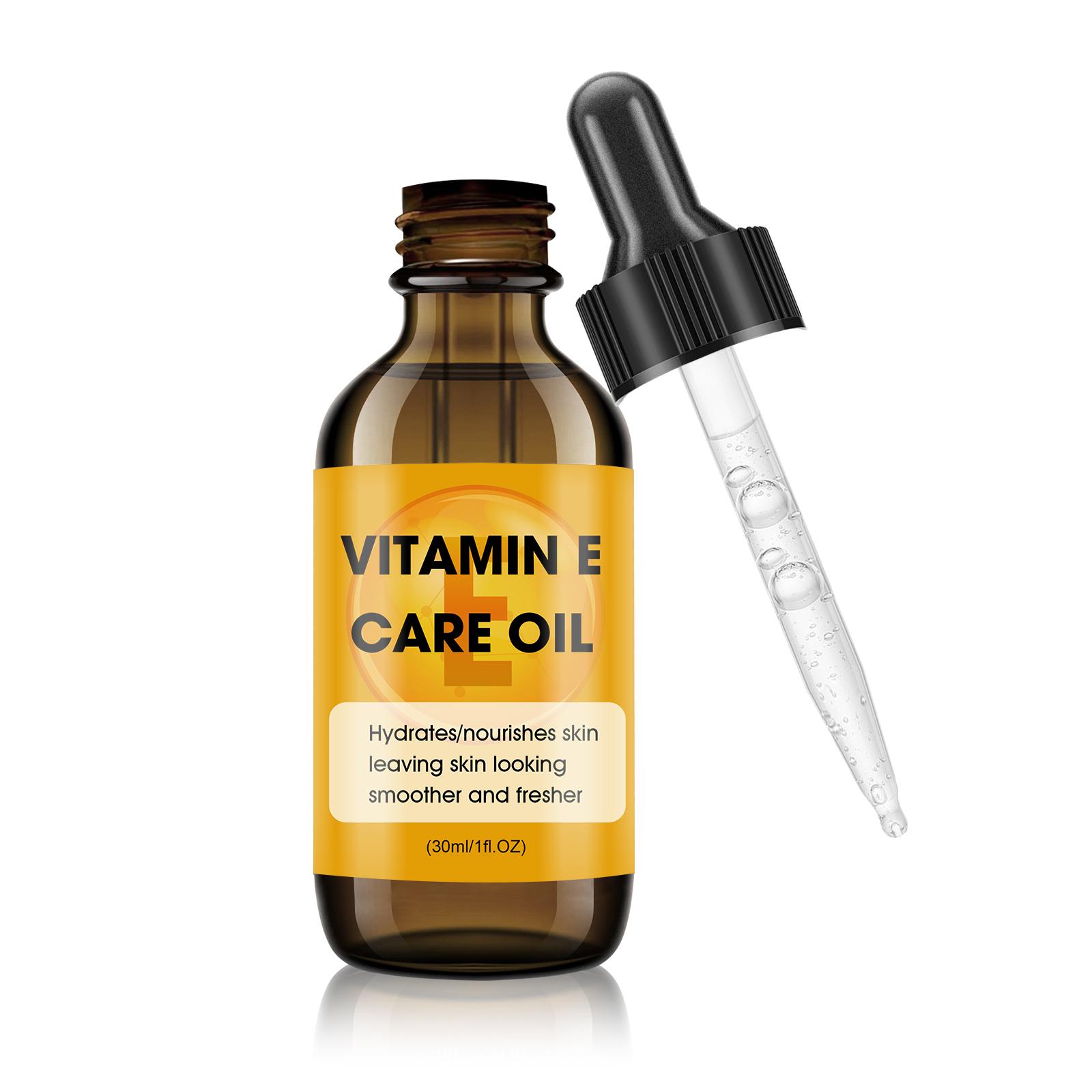

Vitamin E Facial Oil 30ml – Regenerating & Nourishing Skincare Serum with Dropper