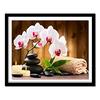DIY Diamond Embroidery Orchid Stone Round Pattern Rhinestone Sets Cross Stitch Wall Decor Needlework