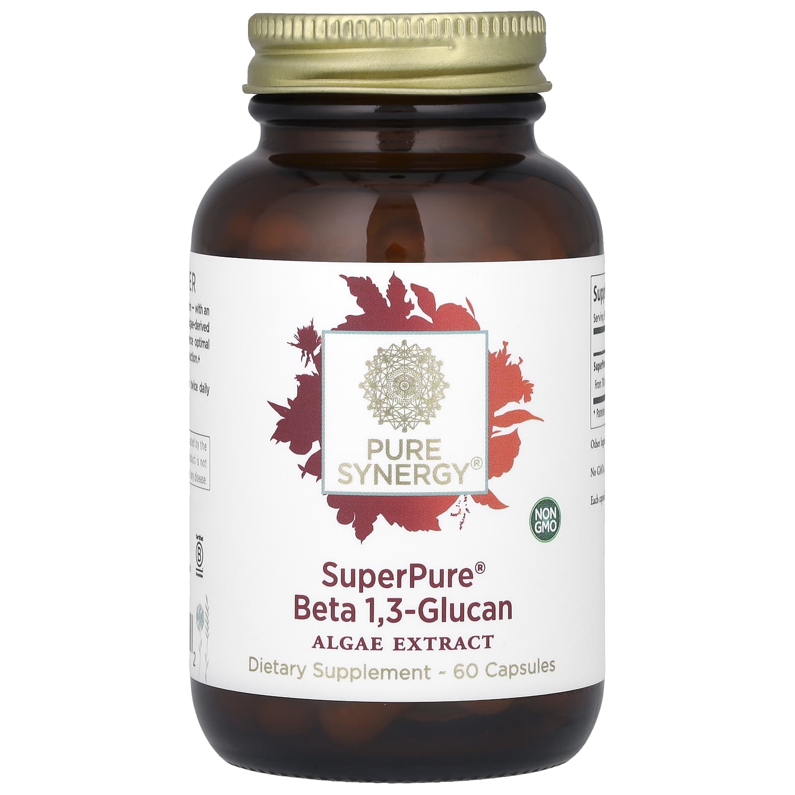 

Superpure Beta 1,3 Glucan, Algae Extract, 60 Capsules (500Mg per Capsule)