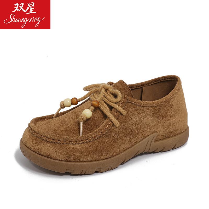 Autumn new anti-velvet kangaroo shoes, wear non-slip Boken shoes