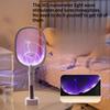 1SET Purple Automatic Mosquito Trap and Electric Mosquito Swatter Two-in-one Mosquito Killer Lamp Electric Mosquito Zapper Household Mosquito Swatter