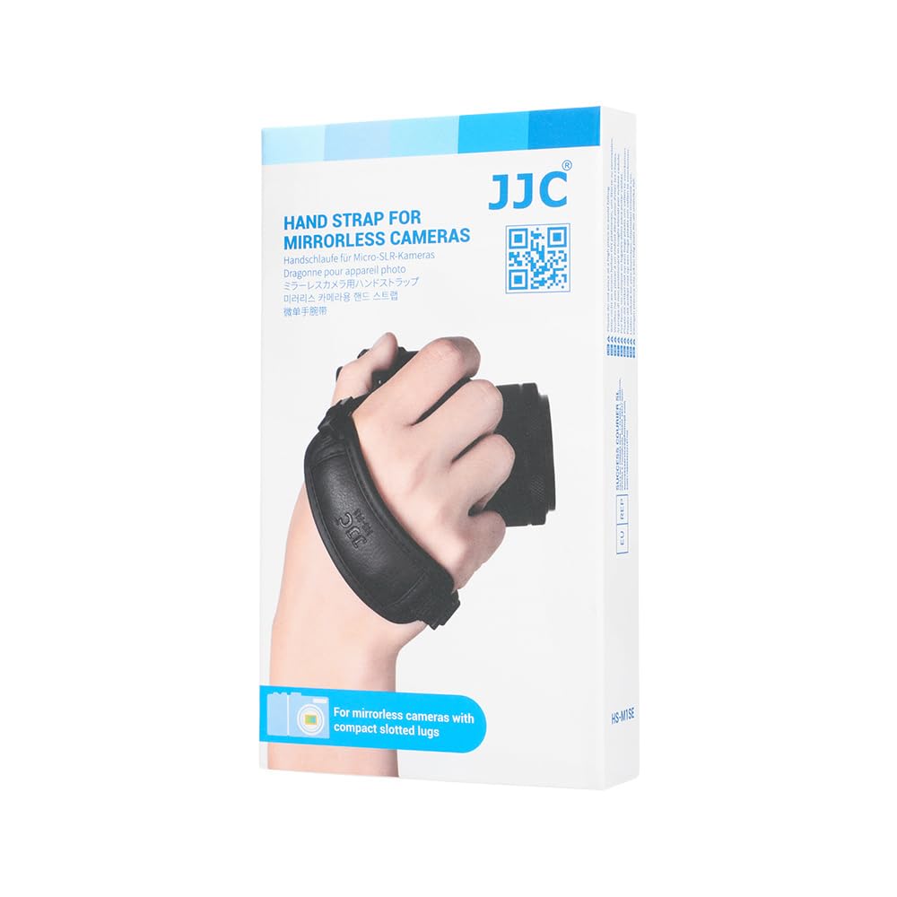 JJC Camera Hand Wrist Camera Grip for Canon EOS M50 Mark M50 R50 Lumix RICOH G900 G900SE and Other Mirrorless Cameras Strap, Strap, Strap, II, R100,