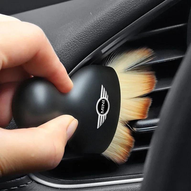 Cars R56 For BMW MINI Car Vent Cleaning Soft Brush with Casing Car Interior Cleaning Tool For BMW Mini F54 F55 F56 R56 R60 SONE