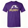 Men's Short Sleeve T-Shirt with USA States Soccer Graphic - Breathable Comfortable Apparel for Day