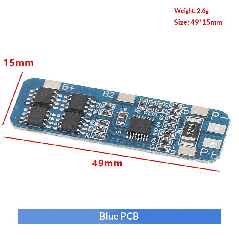 3S 12V 18650 10A Bms Charger Li-Ion Lithium Battery Protection Board Circuit Board 10.8V 11.1V 12.6V Electric