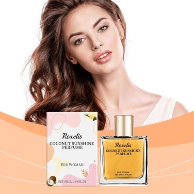 Roxelis Lehká vanilka kokosový parfém 50ml: Svěží, lehká, dlouhotrvající a elegantní dámská vůně.