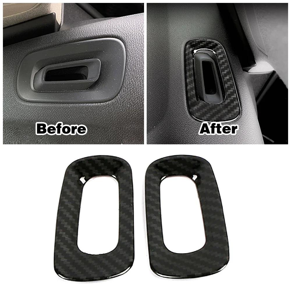 For Volvo XC40 2019 2020 2024 2024 Car Center Console Accessories Carbon Fiber Color Change Decoration Styling Frame Cover Trim