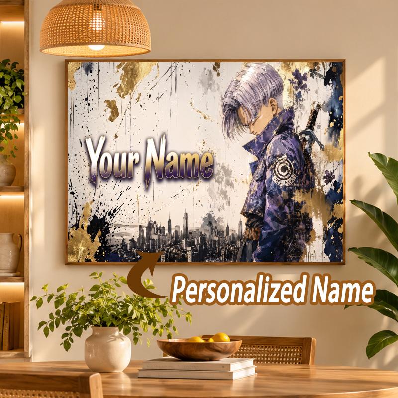 Trunks Custom Name Diamond Painting Personalized 5D Full Drill DIY Diamond Art Home Decor
