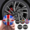 Pro MINI 4ks 56mm Znak auta Krytky středů kol Samolepky John Cooper Works R50 R52 R53 R55 R56 F54 F55 F56 F60