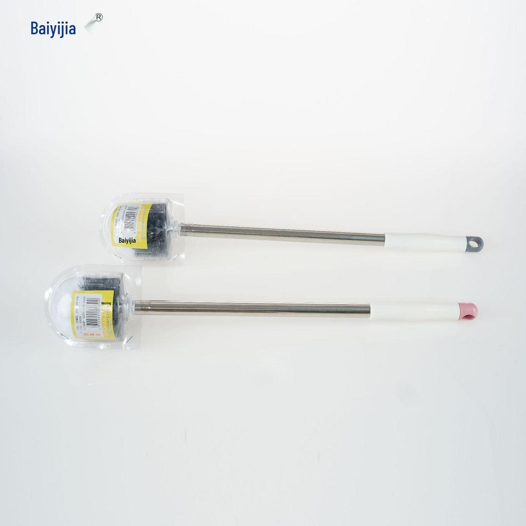 Zhongxin Round Head Long Handle Toilet Brush - No Dead Corner Design