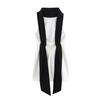 European & American Style Women's Sexy Sleeveless Patchwork Dress